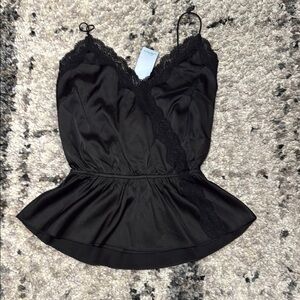 Soprano Black Lace Camisole